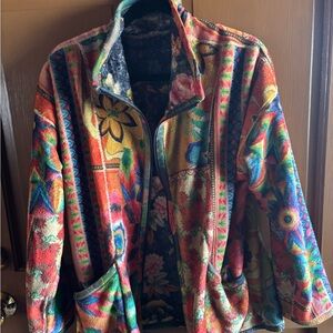 Vibrant Multicolor Women's Utility Jacketed Jewelry Necklace via